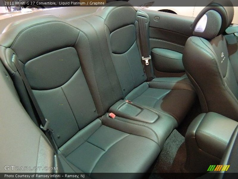 Liquid Platinum / Graphite 2011 Infiniti G 37 Convertible