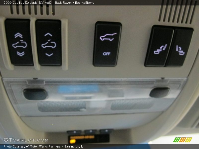 Black Raven / Ebony/Ebony 2009 Cadillac Escalade ESV AWD
