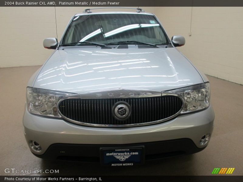 Platinum Metallic / Medium Pewter 2004 Buick Rainier CXL AWD