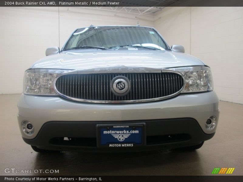 Platinum Metallic / Medium Pewter 2004 Buick Rainier CXL AWD