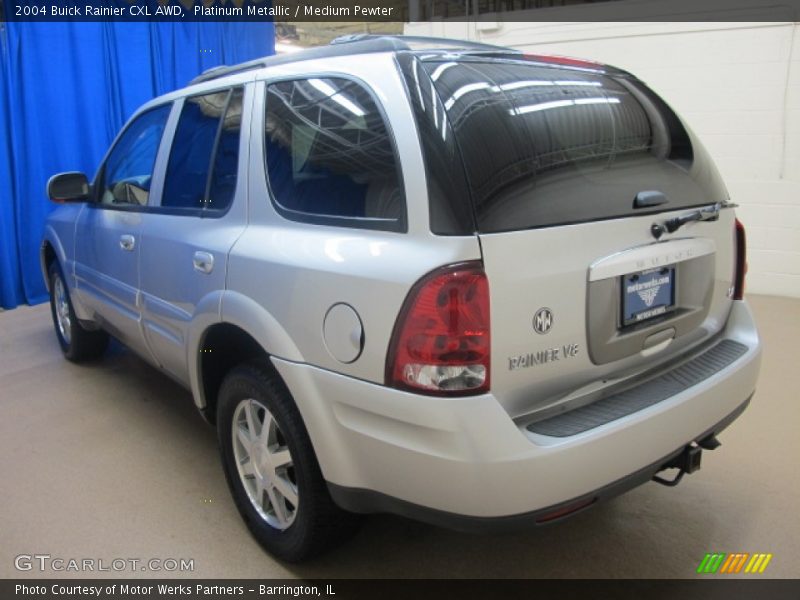 Platinum Metallic / Medium Pewter 2004 Buick Rainier CXL AWD