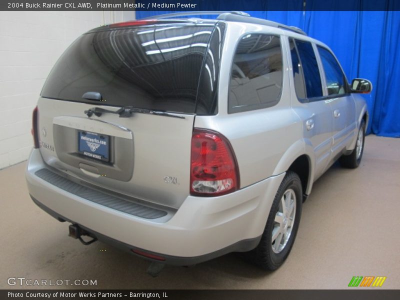 Platinum Metallic / Medium Pewter 2004 Buick Rainier CXL AWD
