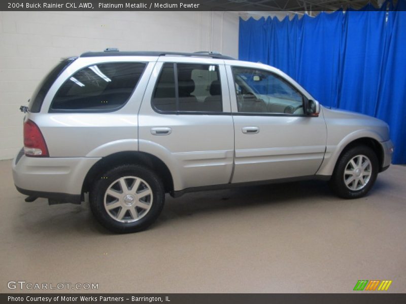 Platinum Metallic / Medium Pewter 2004 Buick Rainier CXL AWD