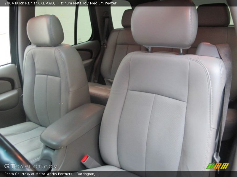 Platinum Metallic / Medium Pewter 2004 Buick Rainier CXL AWD