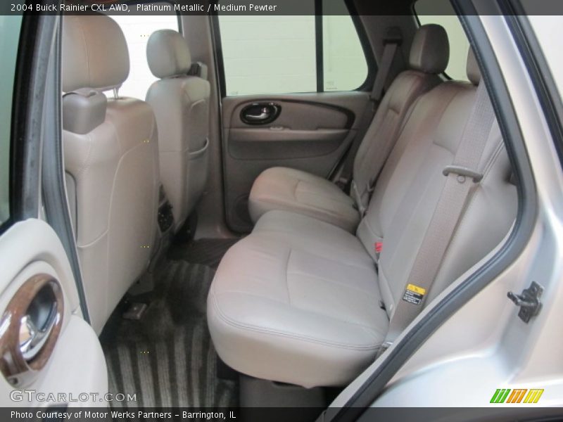 Platinum Metallic / Medium Pewter 2004 Buick Rainier CXL AWD