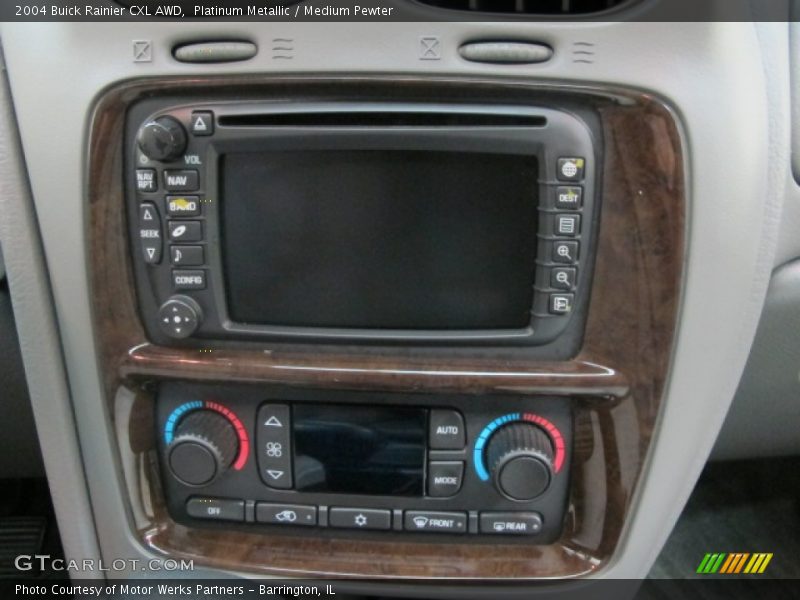 Platinum Metallic / Medium Pewter 2004 Buick Rainier CXL AWD