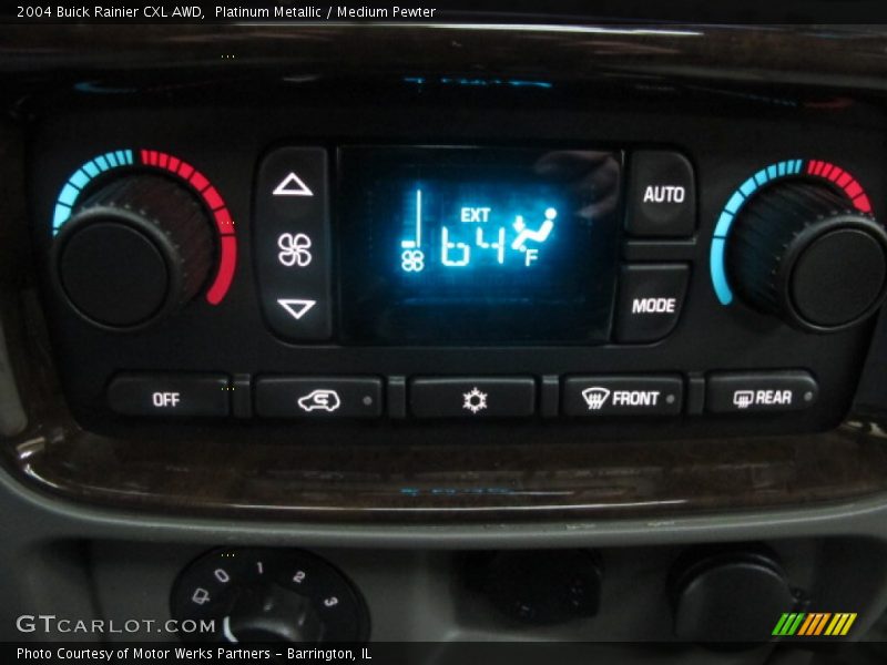 Platinum Metallic / Medium Pewter 2004 Buick Rainier CXL AWD