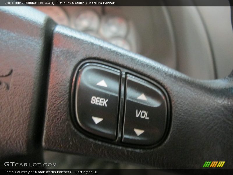 Platinum Metallic / Medium Pewter 2004 Buick Rainier CXL AWD