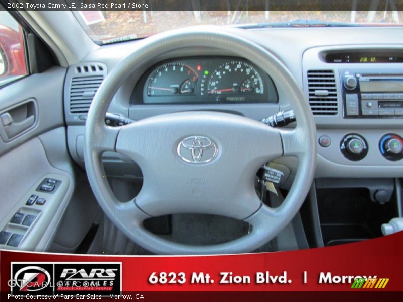 Salsa Red Pearl / Stone 2002 Toyota Camry LE