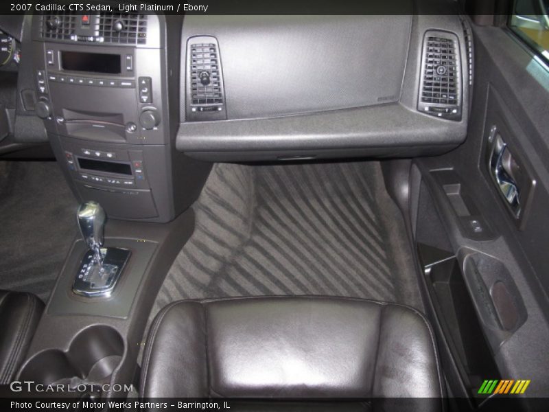 Light Platinum / Ebony 2007 Cadillac CTS Sedan