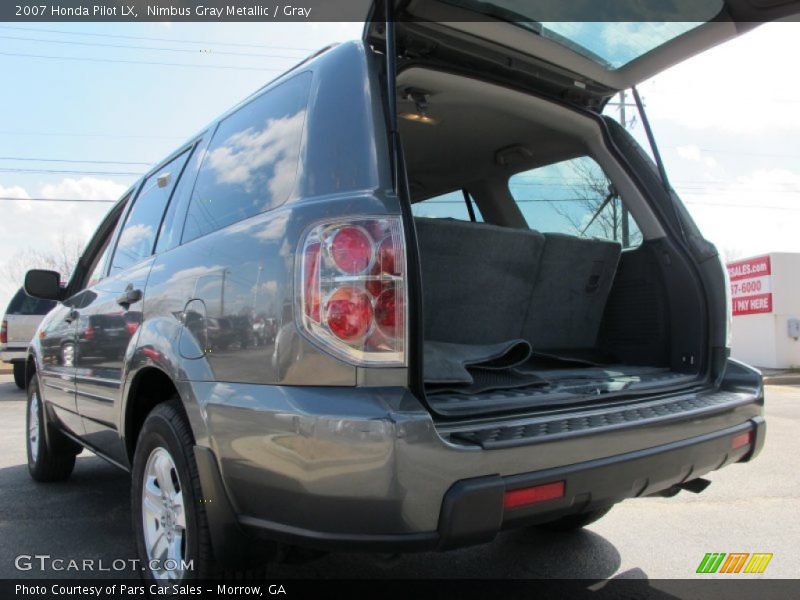 Nimbus Gray Metallic / Gray 2007 Honda Pilot LX