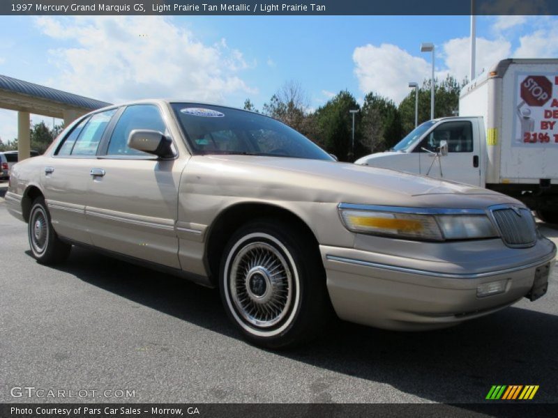 Light Prairie Tan Metallic / Light Prairie Tan 1997 Mercury Grand Marquis GS