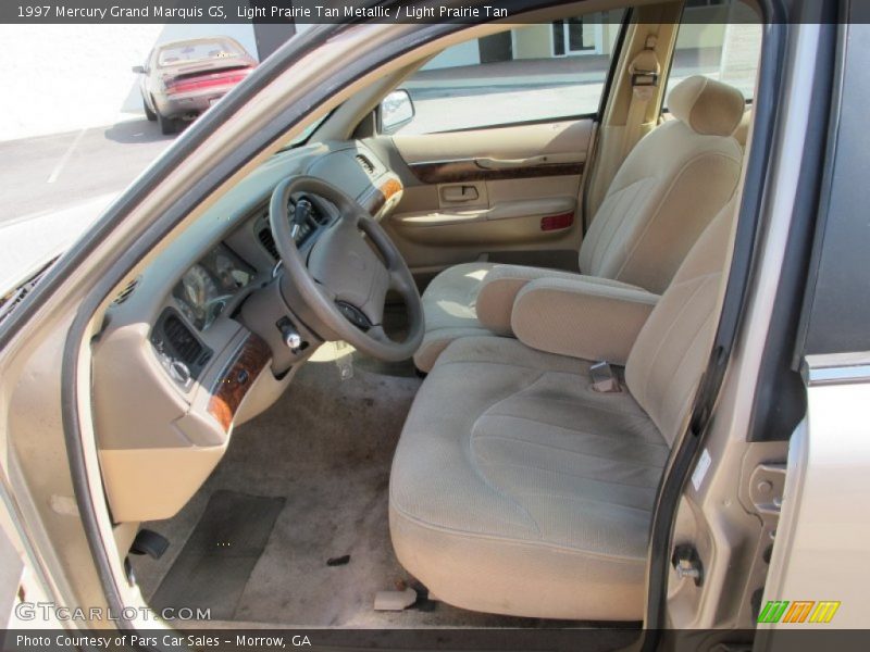 Light Prairie Tan Metallic / Light Prairie Tan 1997 Mercury Grand Marquis GS