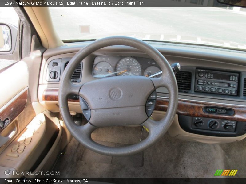 Light Prairie Tan Metallic / Light Prairie Tan 1997 Mercury Grand Marquis GS