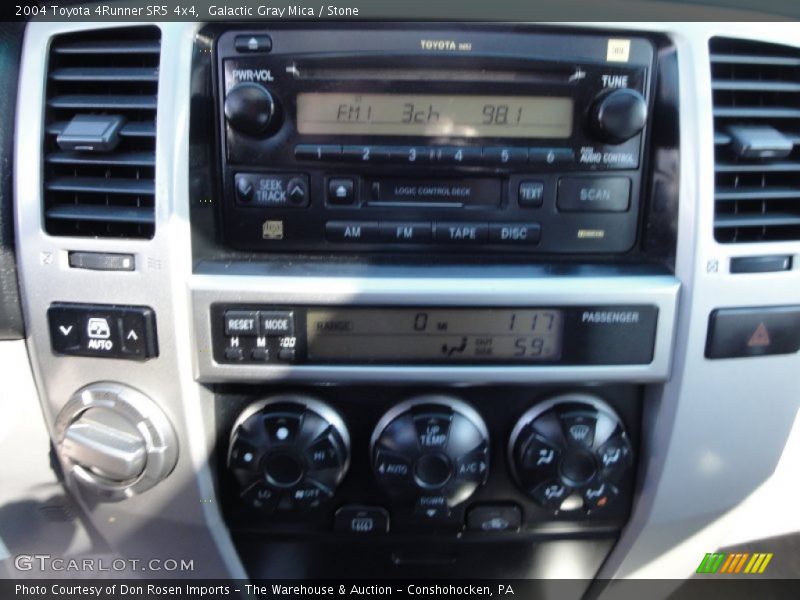 Galactic Gray Mica / Stone 2004 Toyota 4Runner SR5 4x4