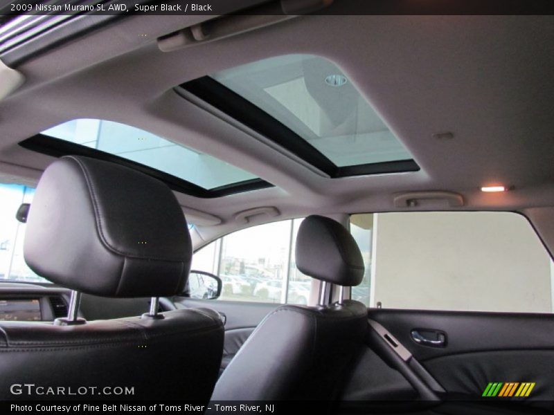 Super Black / Black 2009 Nissan Murano SL AWD