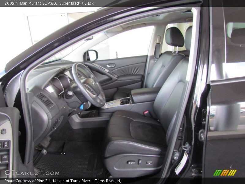 Super Black / Black 2009 Nissan Murano SL AWD