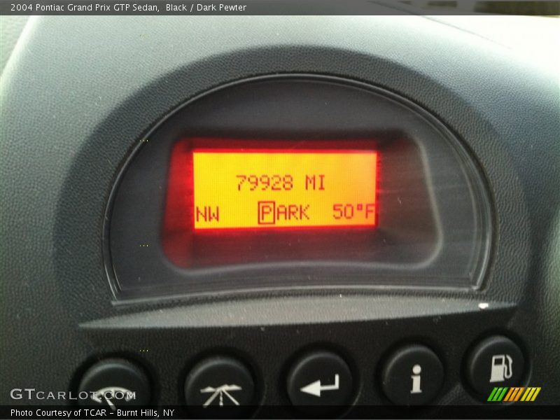 Black / Dark Pewter 2004 Pontiac Grand Prix GTP Sedan