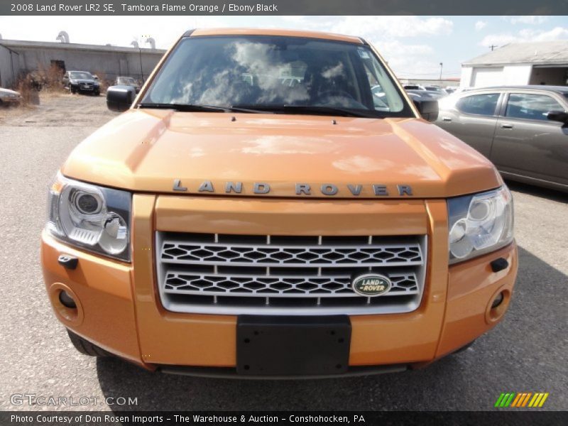 Tambora Flame Orange / Ebony Black 2008 Land Rover LR2 SE