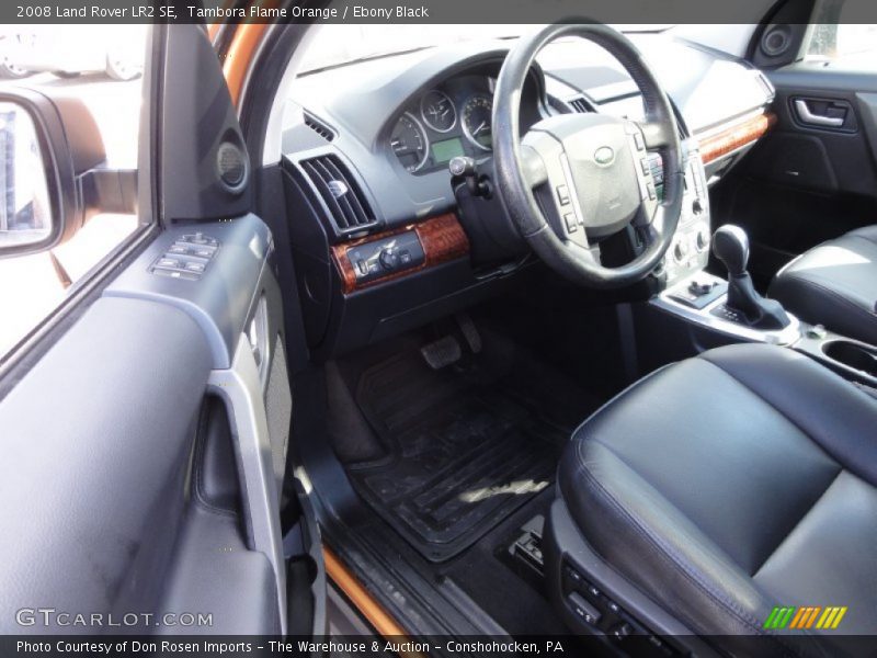 Tambora Flame Orange / Ebony Black 2008 Land Rover LR2 SE