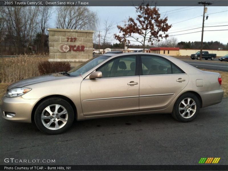 Desert Sand Mica / Taupe 2005 Toyota Camry SE