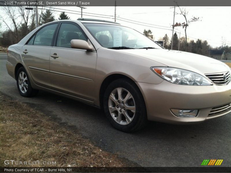 Desert Sand Mica / Taupe 2005 Toyota Camry SE