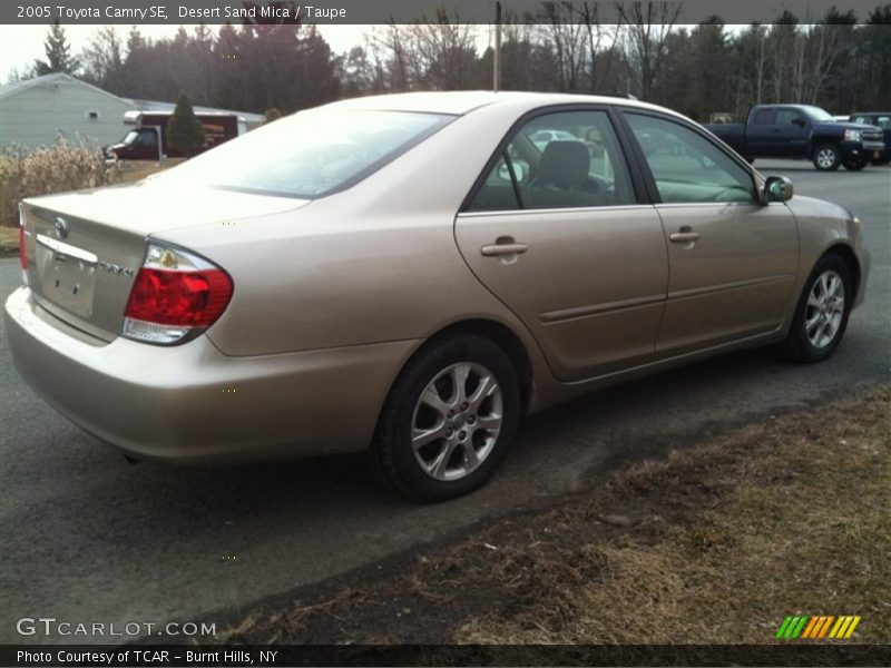 Desert Sand Mica / Taupe 2005 Toyota Camry SE