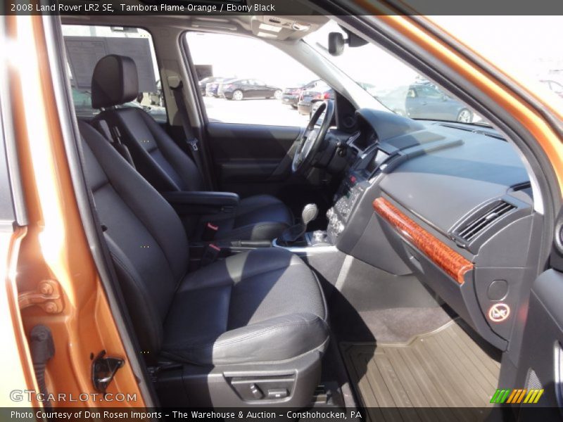 Tambora Flame Orange / Ebony Black 2008 Land Rover LR2 SE