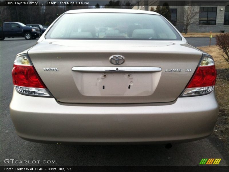 Desert Sand Mica / Taupe 2005 Toyota Camry SE
