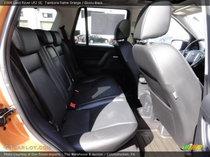 Tambora Flame Orange / Ebony Black 2008 Land Rover LR2 SE