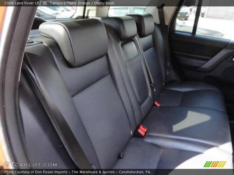 Tambora Flame Orange / Ebony Black 2008 Land Rover LR2 SE