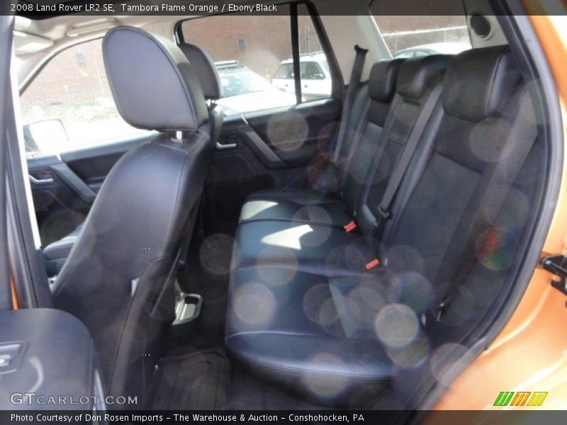 Tambora Flame Orange / Ebony Black 2008 Land Rover LR2 SE