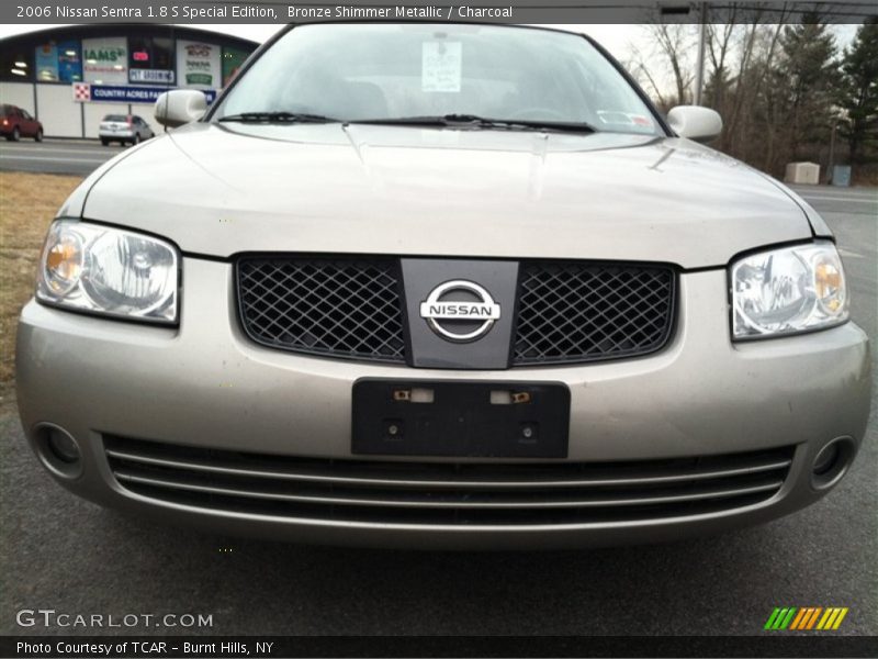 Bronze Shimmer Metallic / Charcoal 2006 Nissan Sentra 1.8 S Special Edition