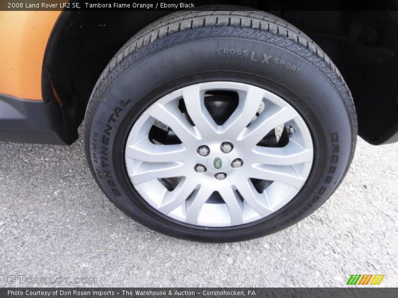 Tambora Flame Orange / Ebony Black 2008 Land Rover LR2 SE