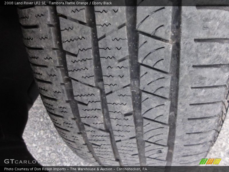 Tambora Flame Orange / Ebony Black 2008 Land Rover LR2 SE