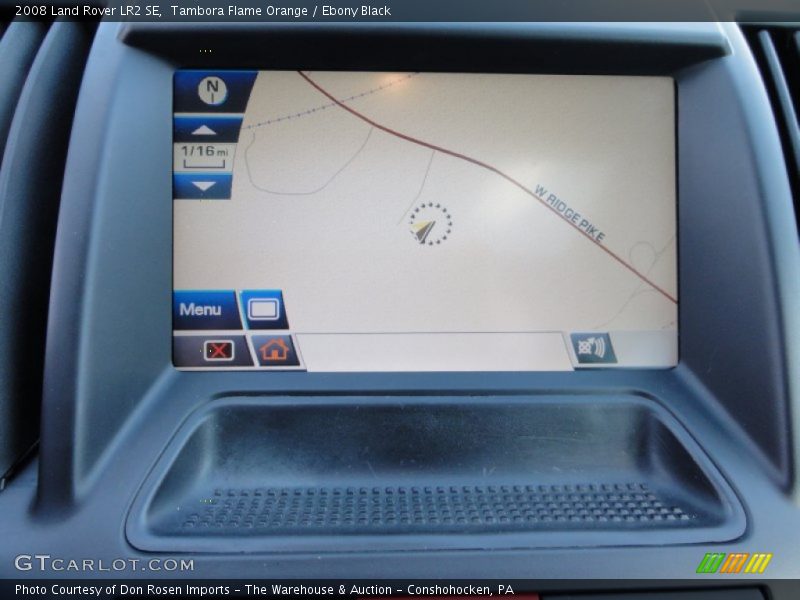 Tambora Flame Orange / Ebony Black 2008 Land Rover LR2 SE