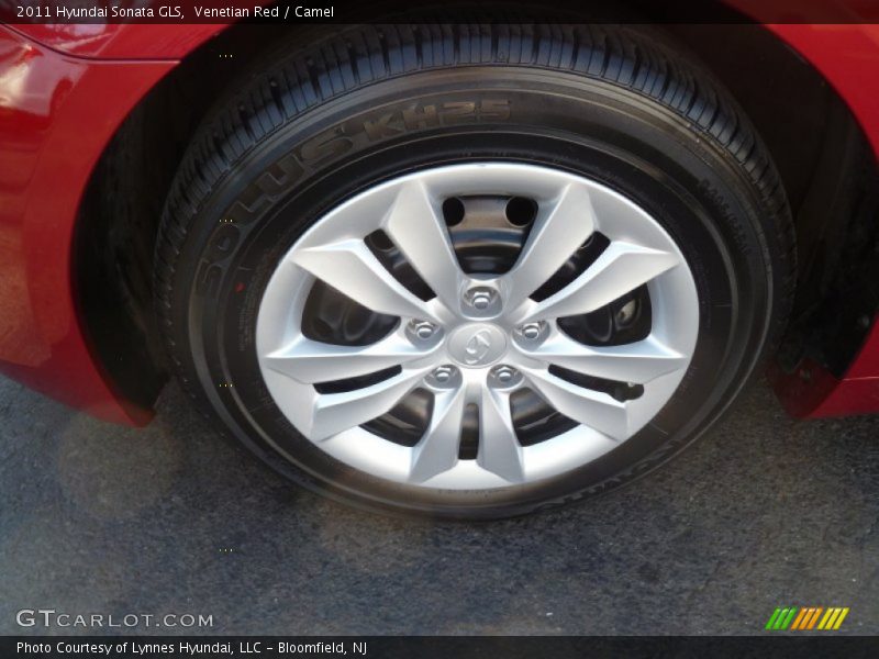 Venetian Red / Camel 2011 Hyundai Sonata GLS