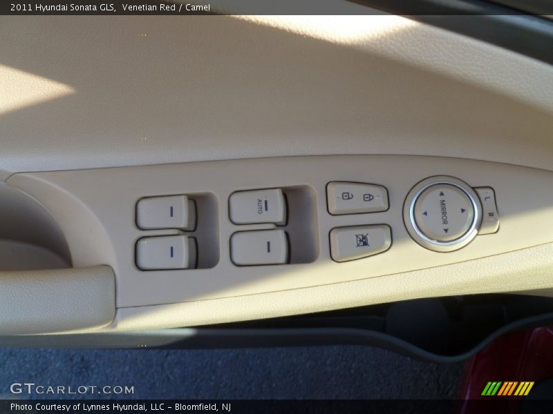 Venetian Red / Camel 2011 Hyundai Sonata GLS