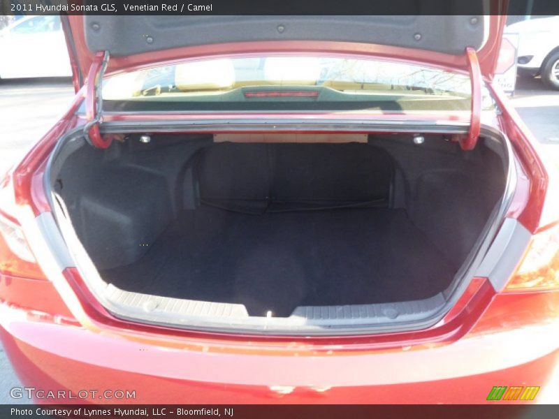 Venetian Red / Camel 2011 Hyundai Sonata GLS