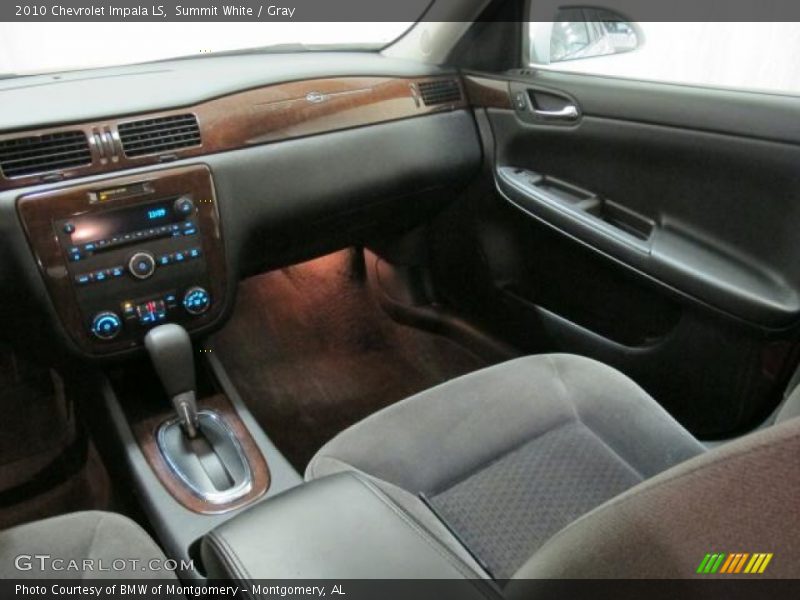 Summit White / Gray 2010 Chevrolet Impala LS
