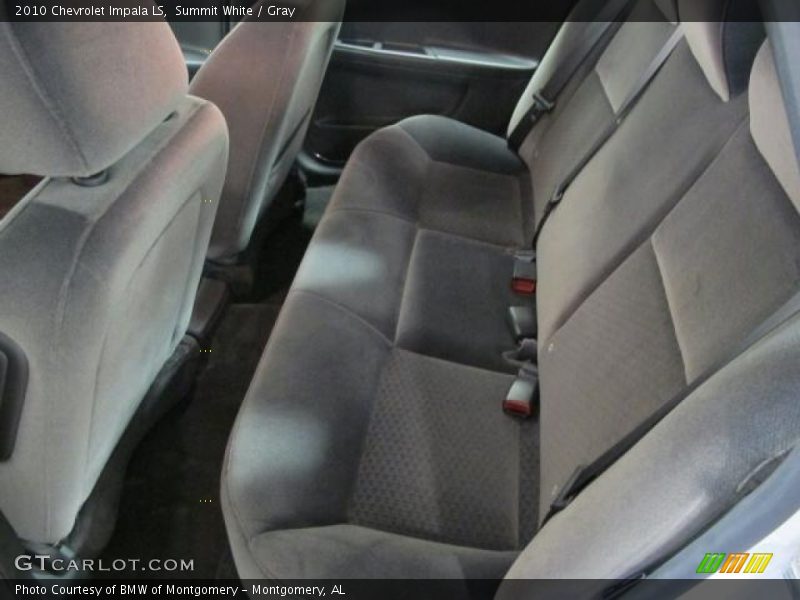 Summit White / Gray 2010 Chevrolet Impala LS