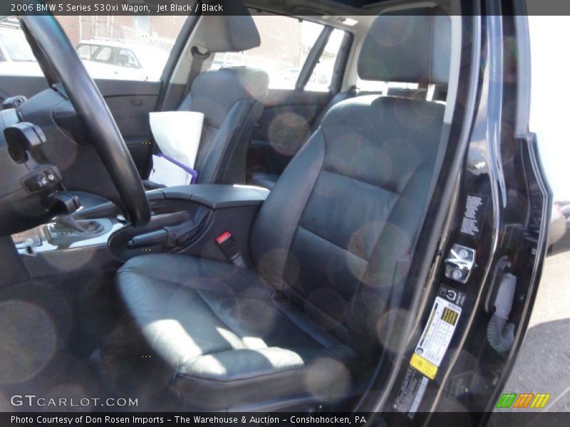 Jet Black / Black 2006 BMW 5 Series 530xi Wagon
