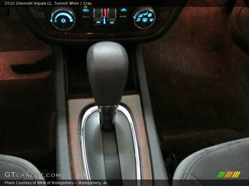 Summit White / Gray 2010 Chevrolet Impala LS