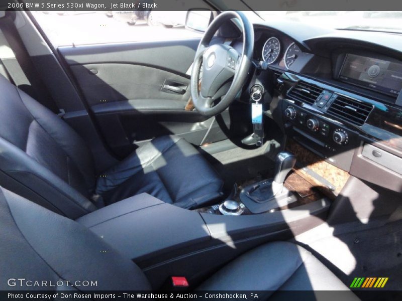 Jet Black / Black 2006 BMW 5 Series 530xi Wagon