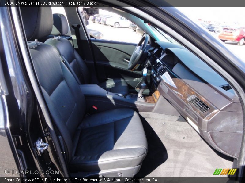 Jet Black / Black 2006 BMW 5 Series 530xi Wagon