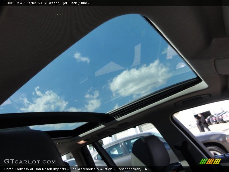 Jet Black / Black 2006 BMW 5 Series 530xi Wagon