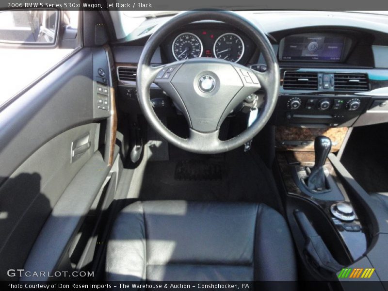 Jet Black / Black 2006 BMW 5 Series 530xi Wagon