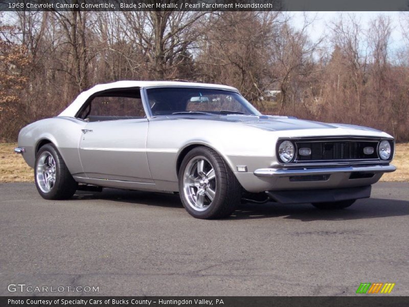 Front 3/4 View of 1968 Camaro Convertible
