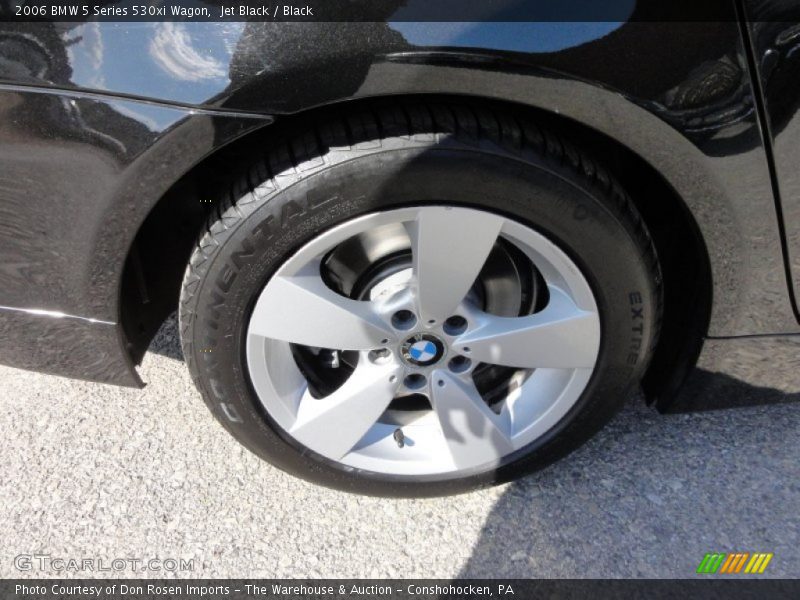 Jet Black / Black 2006 BMW 5 Series 530xi Wagon
