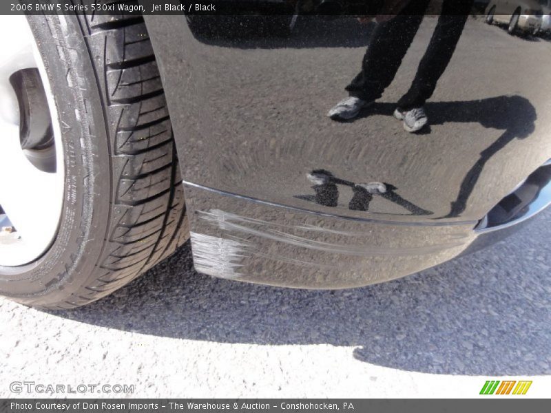 Jet Black / Black 2006 BMW 5 Series 530xi Wagon